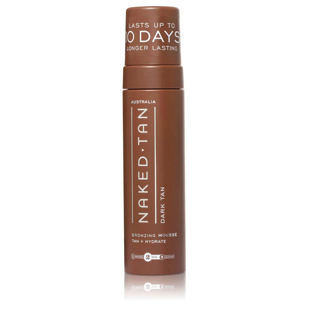 Naked Tan Dark Bronzing Mousse 2 Hour Express – 180ml