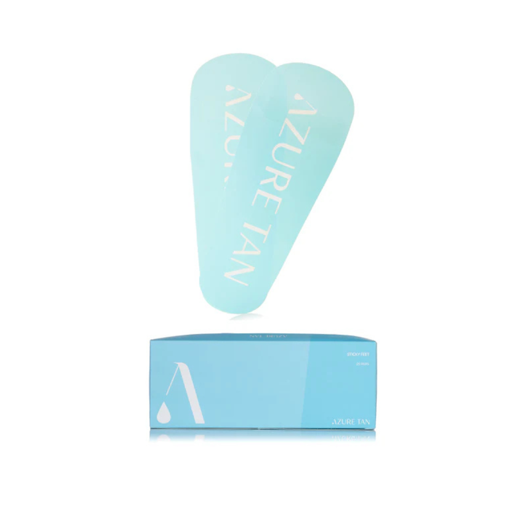 Azure Sticky Feet Cardboard 25pr