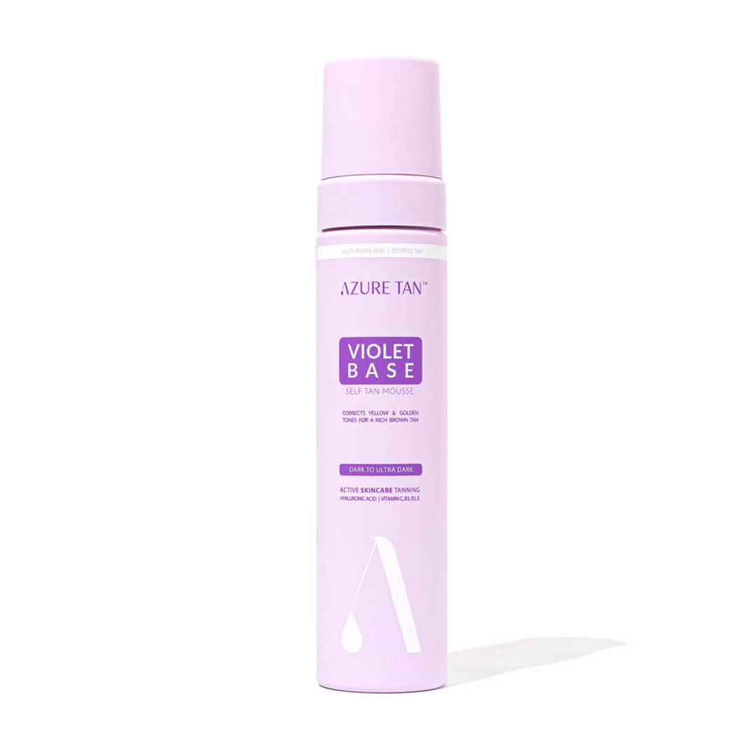 Azure Tan Mousse Violet Base - Medium to Ultra Dark