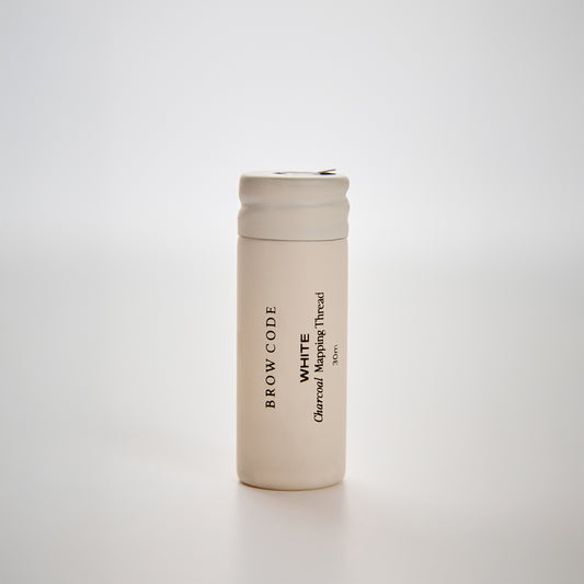 Brow Code White Charcoal Brow Mapping Thread – 15m