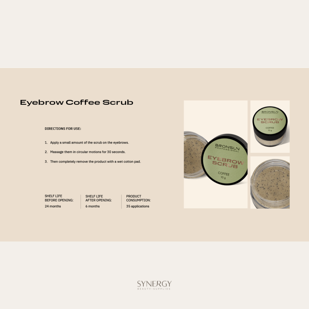 Bronsun Care Line | Coffee Eyebrow Scrub 10g
