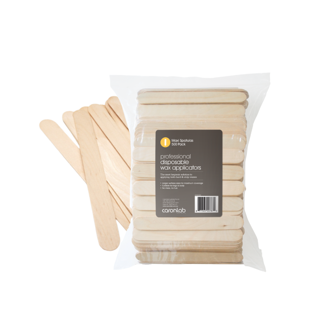 Caronlab Maxi Waxing Spatulas 500pk