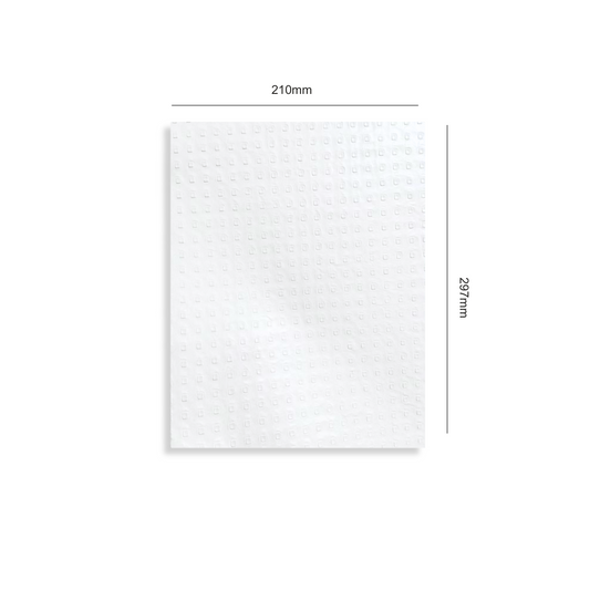 Nail Desk Protectors: A4 Dental Bibs - 250pk