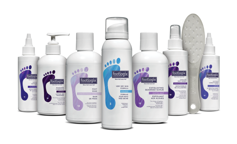 Footlogix Professional Medi Pedi Kit | Complete Pedicure Starter Set 8pc