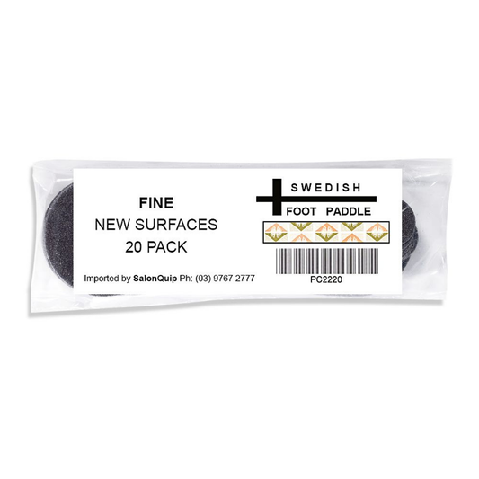 Fine Replacement Pedi Pads – 20 Pack (For Swedish Paddle)