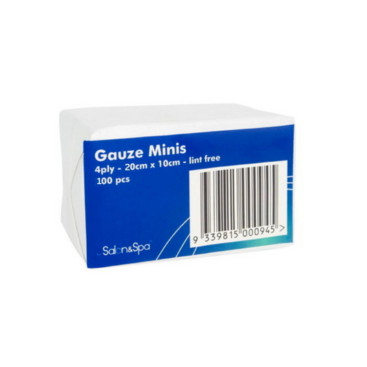 Gauze Squares Mini 20cm x 10cm - 100 Pack