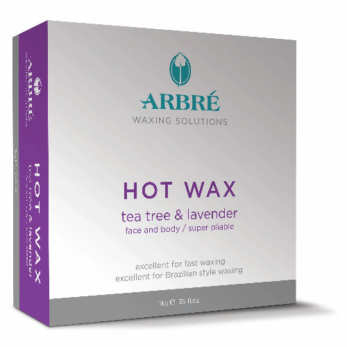 Arbre Fleur Tea Tree & Lavender Hot Wax 1kg