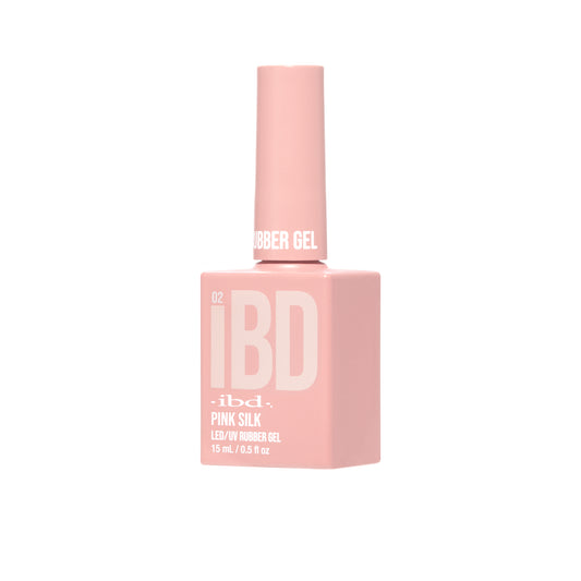 IBD Rubber Gel Pink Silk 15ml