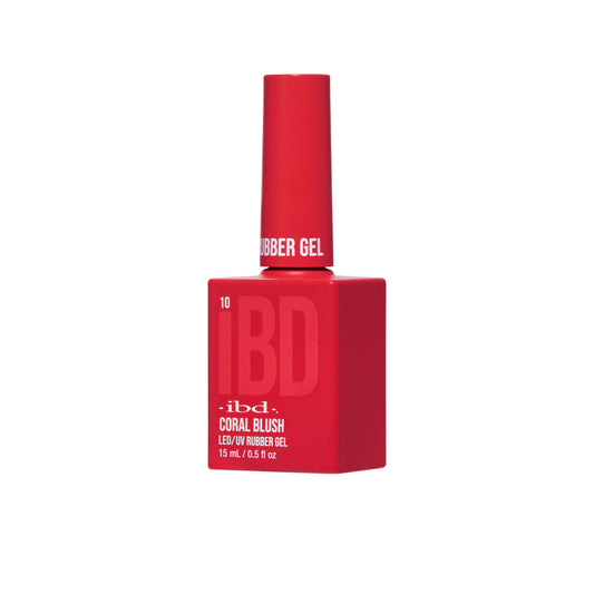 IBD Rubber Gel Coral Blush 15ml