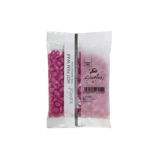 ItalWax Glowax Cherry Pink Hot Wax 100g
