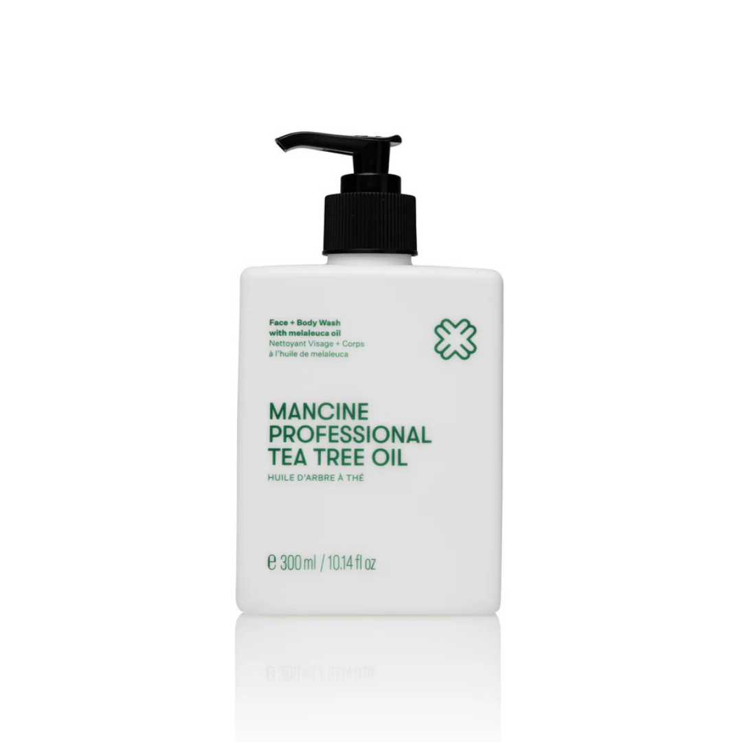 Mancine Tea Tree Hand & Body Wash – 300ml & 1L