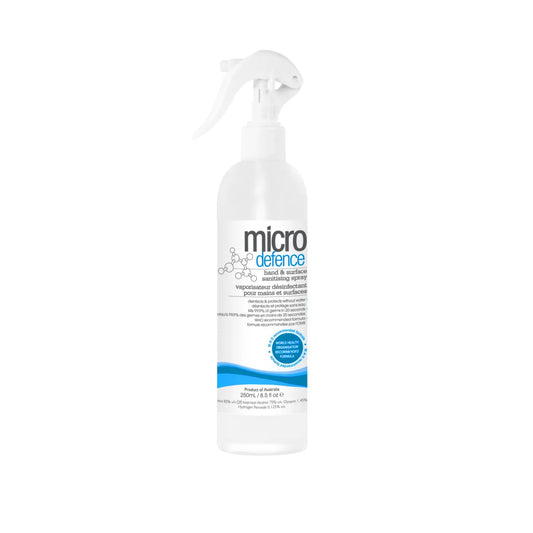 Caron Micro Defence Hand & Surface Sanitising Spray 250ml