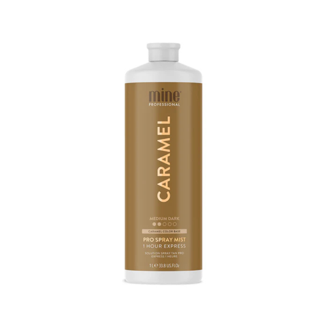 Mine Tan Caramel Tanning Mist 1L | Classic Golden Tan