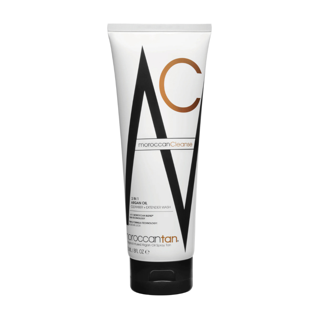 Moroccan Tan Cleanse 250ml – Daily Skin Cleanser & Tan Extender