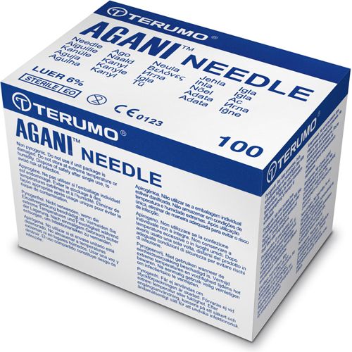 Hypodermic Needles 25G x 16mm Box of 100 (Orange)