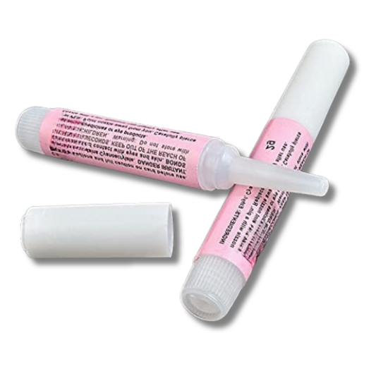 Hawley Nail Glue Bullets – 1 Pack/6 Pack Bulk Buy | Strong Adhesion for Nails