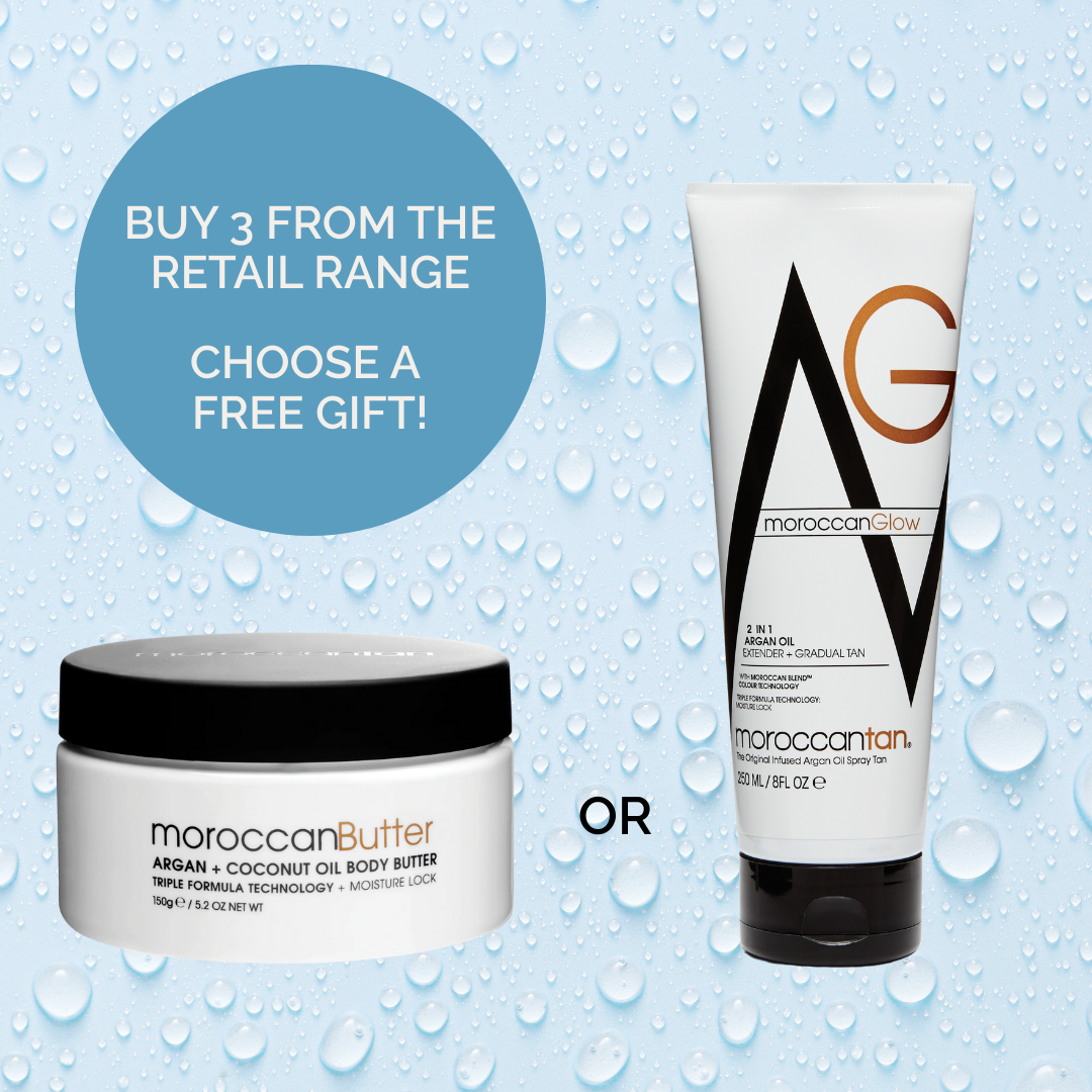 BONUS PROMO: Moroccan Tan Body Butter or Glow 150g