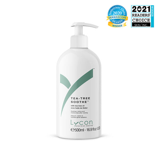 Lycon Tea Tree Soothe 500ml – Post Waxing Soothing Lotion