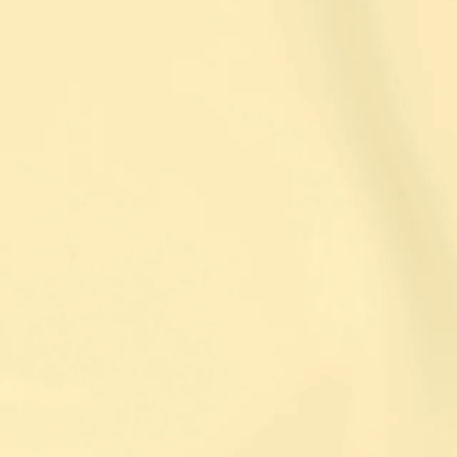 A solid pale cream or ivory color swatch with a soft, slightly warm yellow undertone.
