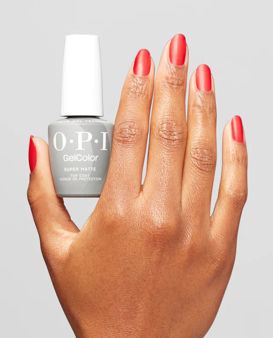 OPI Gelcolor Super Matte Top Coat 15ml