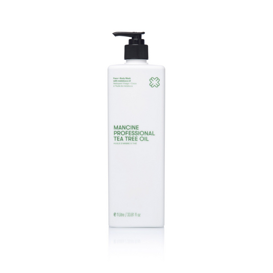 Mancine Tea Tree Hand & Body Wash – 300ml & 1L