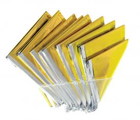 Thermal Foil Blanket Gold - 160cm x 200cm | 10 Pack