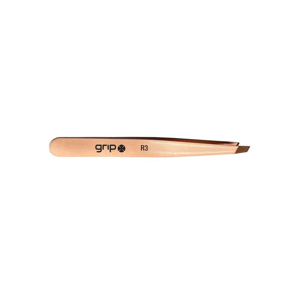 Caron Grip Rose Gold Tweezers
