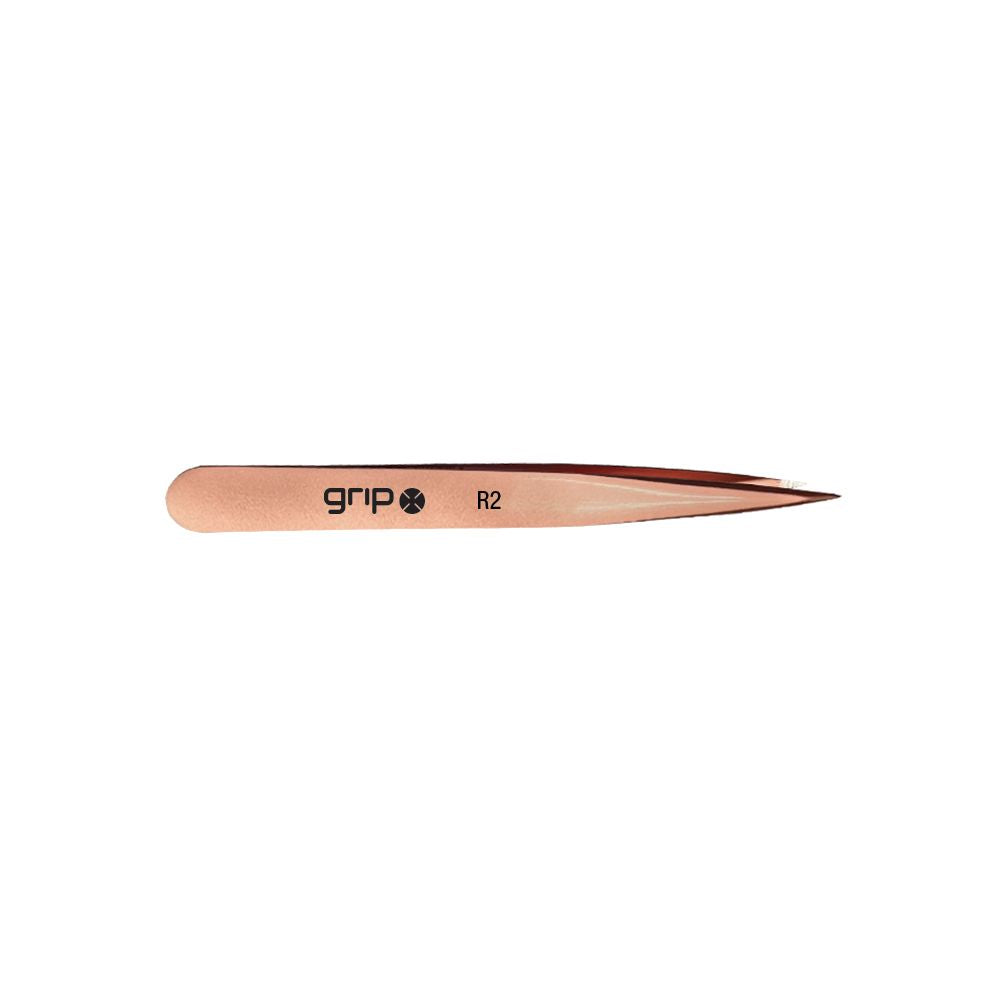Caron Grip Rose Gold Tweezers