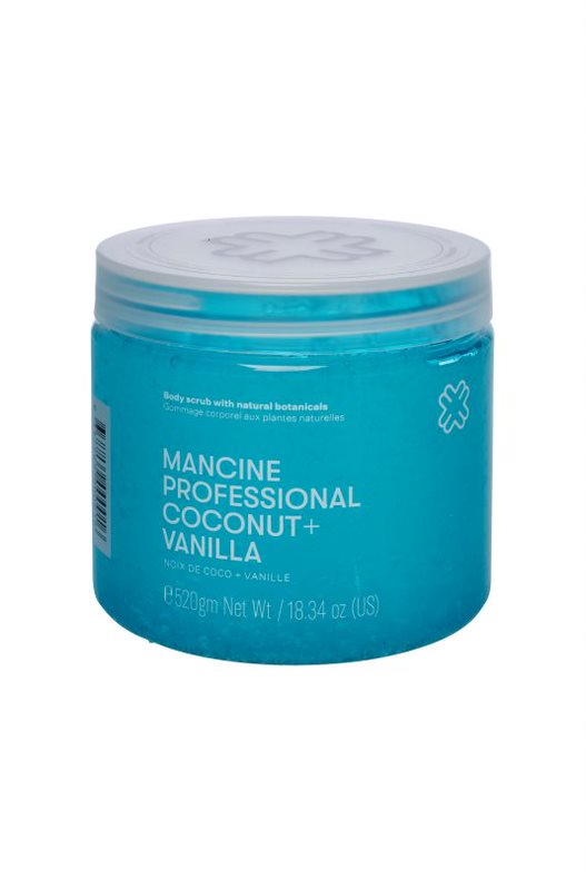 Mancine Coconut & Vanilla Hot Salt Scrub 520g