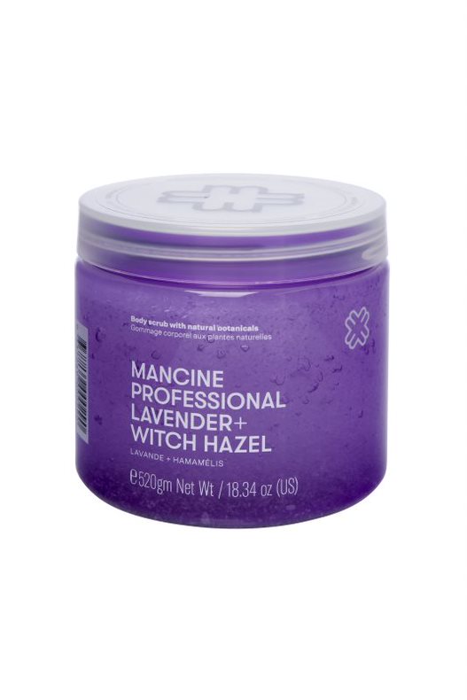 Mancine Hot Salt Scrub | Lavender & Witch-Hazel 520g