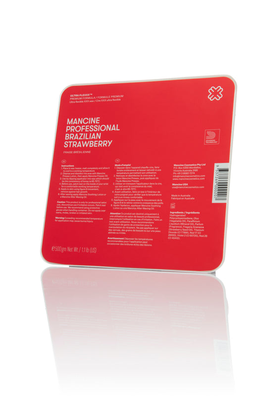 Mancine Ultra Flexxx Strawberry Hot Wax 500g