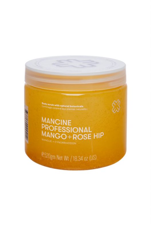 Mancine Hot Salt Scrub: Mango & Rosehip 520g
