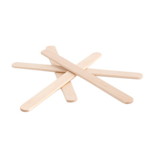 Small Waxing Spatulas 100pk (Paddle Pop Size)