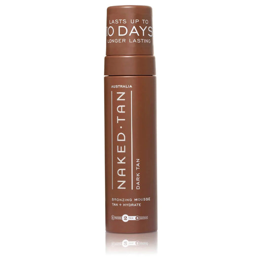 Naked Tan Dark Bronzing Mousse 2 Hour Express – 180ml