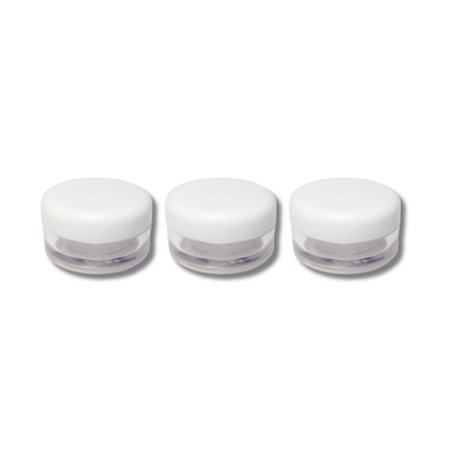 5g Clear Sample Jar 10 pack