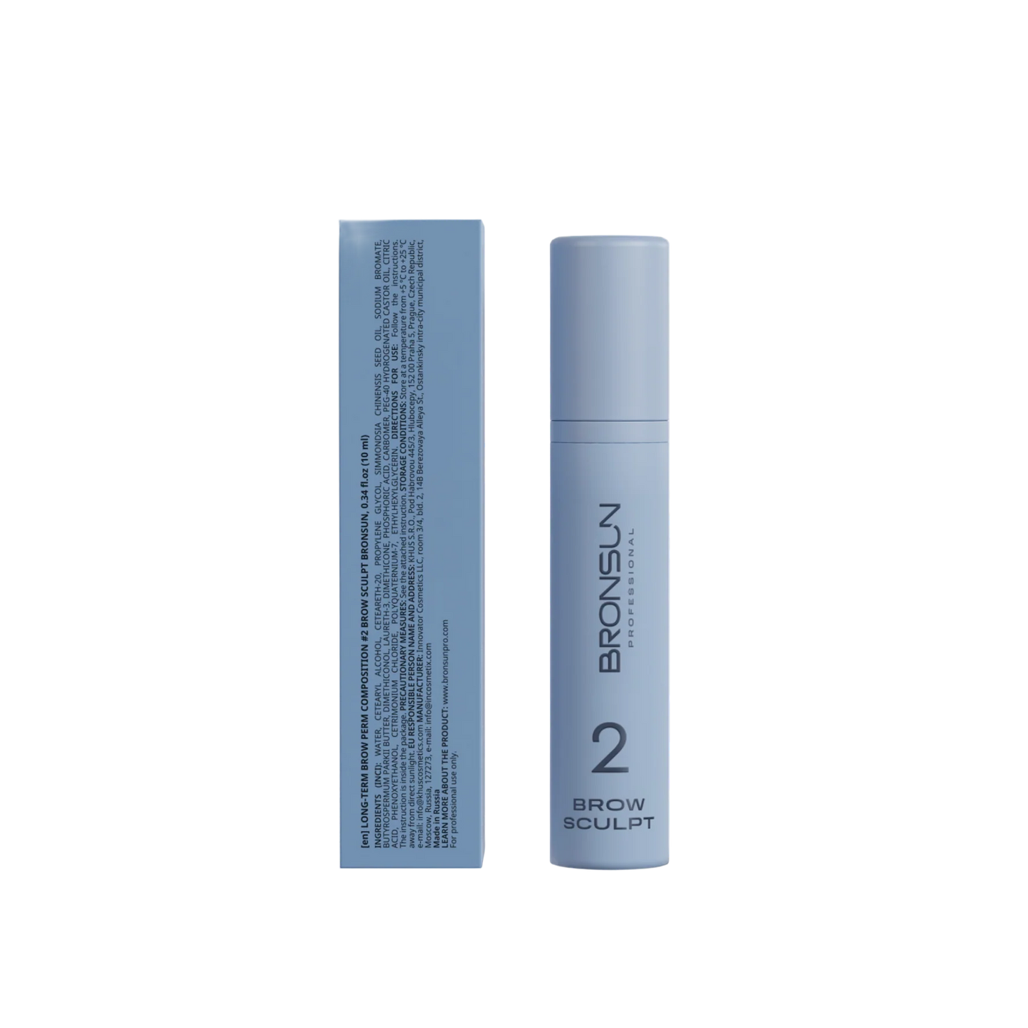 Bronsun Brow Perm Lamination 10ml | Step 2 Brow Sculpt