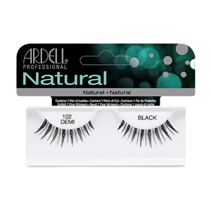 Ardell Natural Strip Lashes - 102 Demi Black