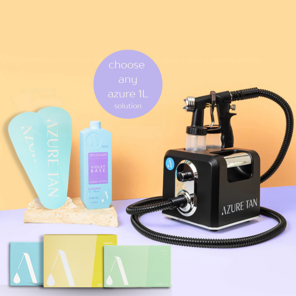Azure Spray Tan Machine + 1L Azure Tan Solution