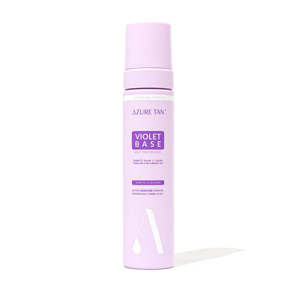 Azure Tan Mousse Violet Base - Medium to Ultra Dark