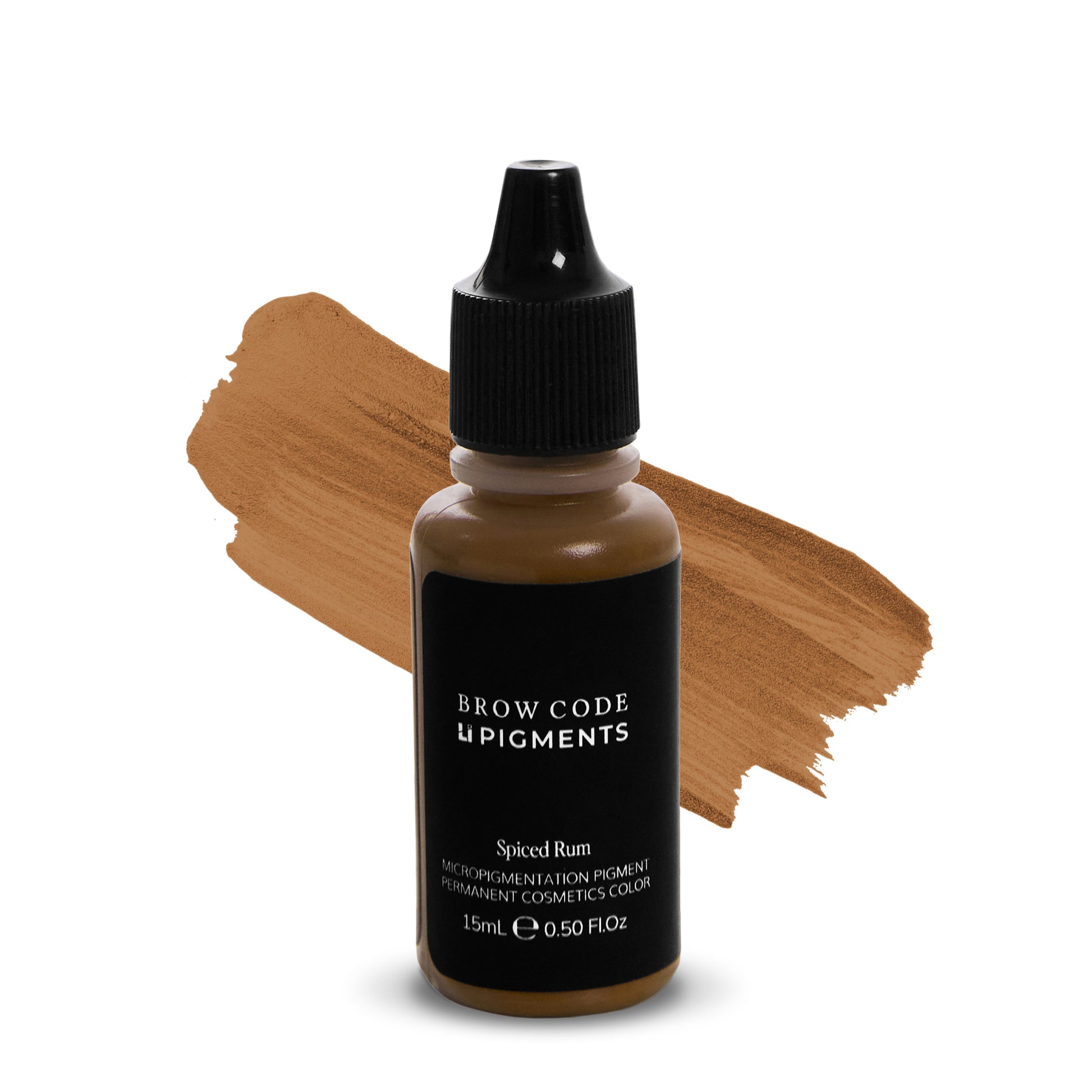 Brow Code x Li Pigments PMU pigment in Spiced Rum – 15ml professional permanent makeup pigment bottle