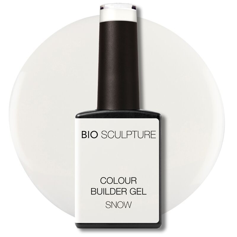Bio Sculpture Colour Builder Gel Snow on a white background
