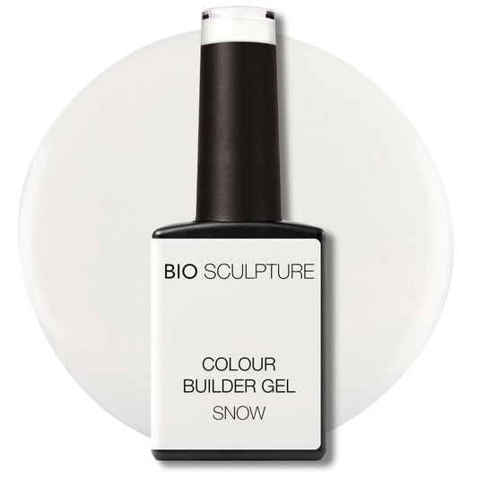 Bio Sculpture Colour Builder Gel Snow on a white background