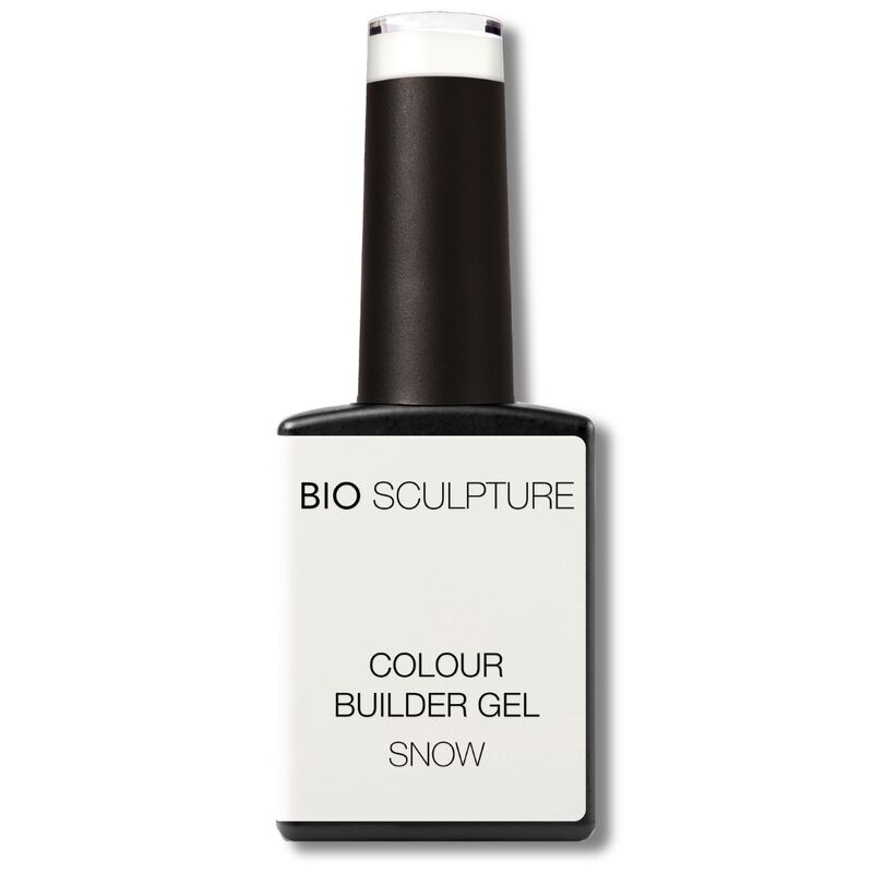 Bio Sculpture Colour Builder Gel Snow on a white background