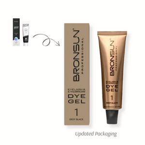 New Formula Bronsun Dye - Deep Black 15ml (new packaging)