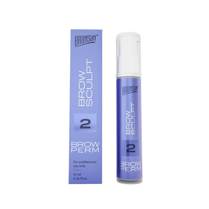 Bronsun Brow Perm Lamination 10ml | Step 2 Brow Sculpt