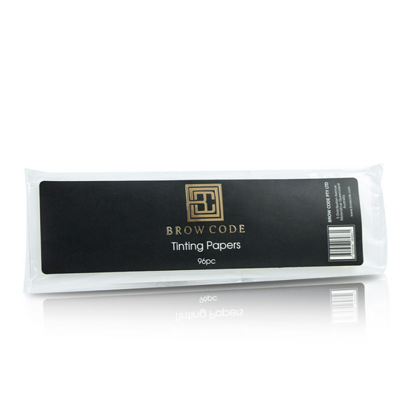 Brow Code Tint Papers 96pk | Lash Tint Protection Sheets