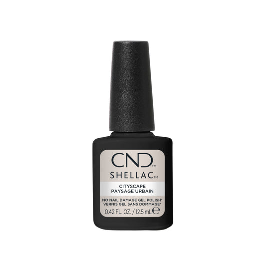 Photo of nude coloured polish with white background