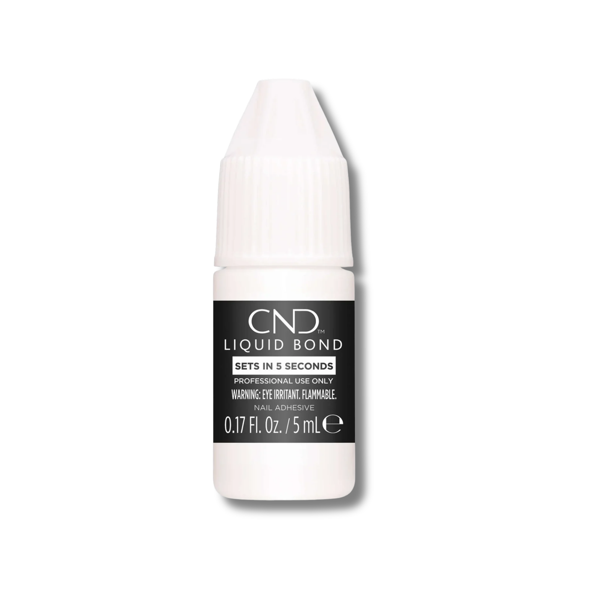 bottle of cnd liquid bond nail glue