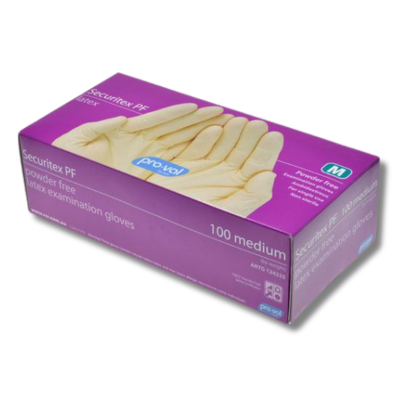 Latex Disposable Gloves 100box