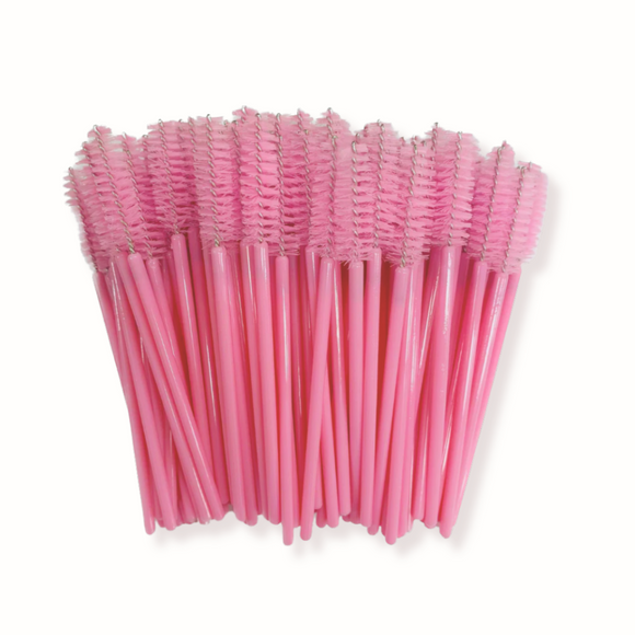 Pink Mascara Wands - 100pk